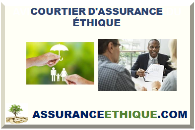 COURTIER D'ASSURANCE ÉTHIQUE 2026